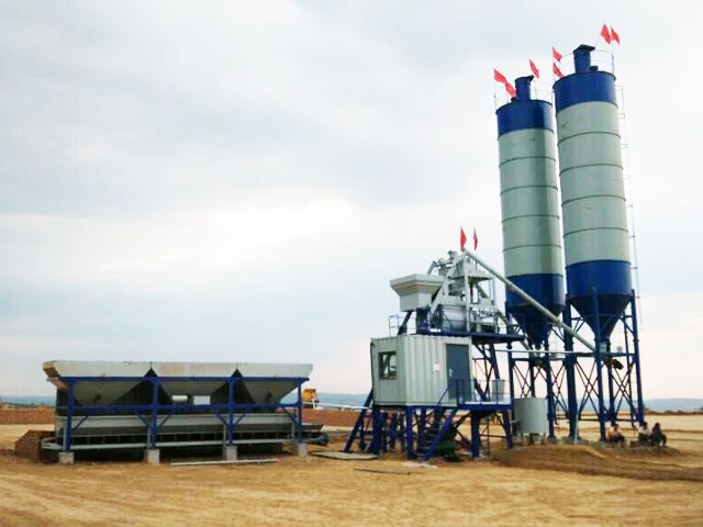 HZS50混凝土(tǔ)攪拌站(zhan)